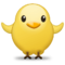 Front-Facing Baby Chick emoji on Samsung